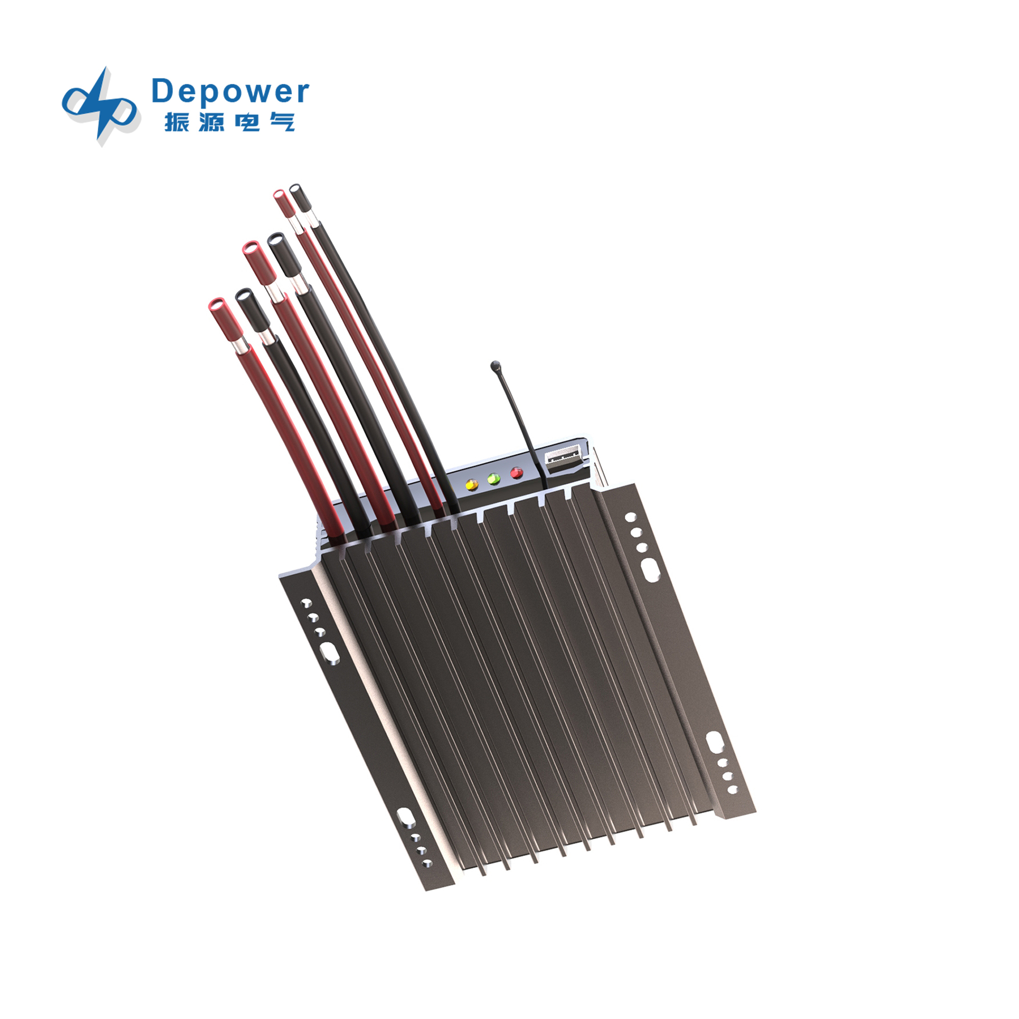 3.2V 3.7V IP68 Waterproof PWM Solar Charge Controller P330 with 2.4G Wireless Communication