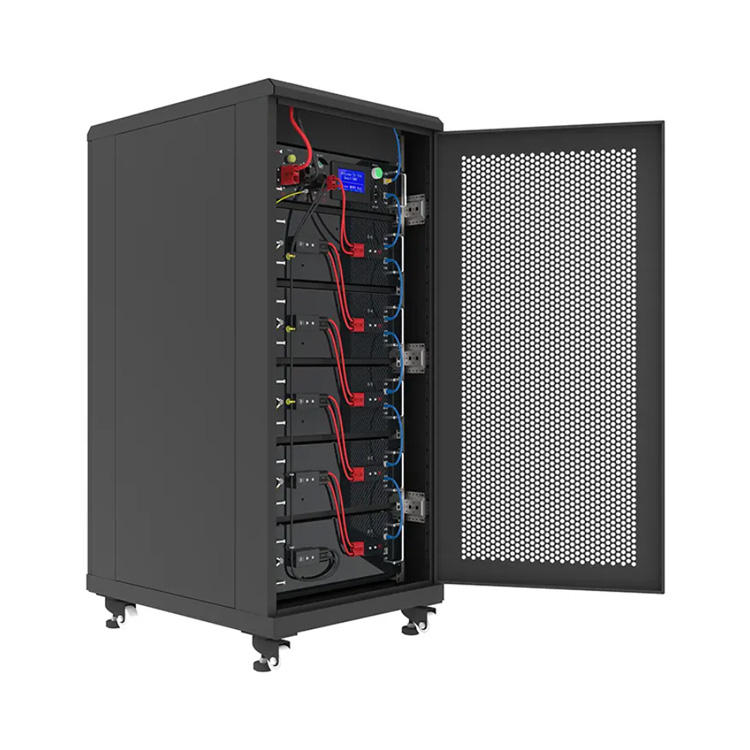 19 Inch 32U Indoor Battery Cabinet Floor Standing Enclosure SPCC Steel IP20 Protection Energy Storage LiFePO4 Lithium Battery