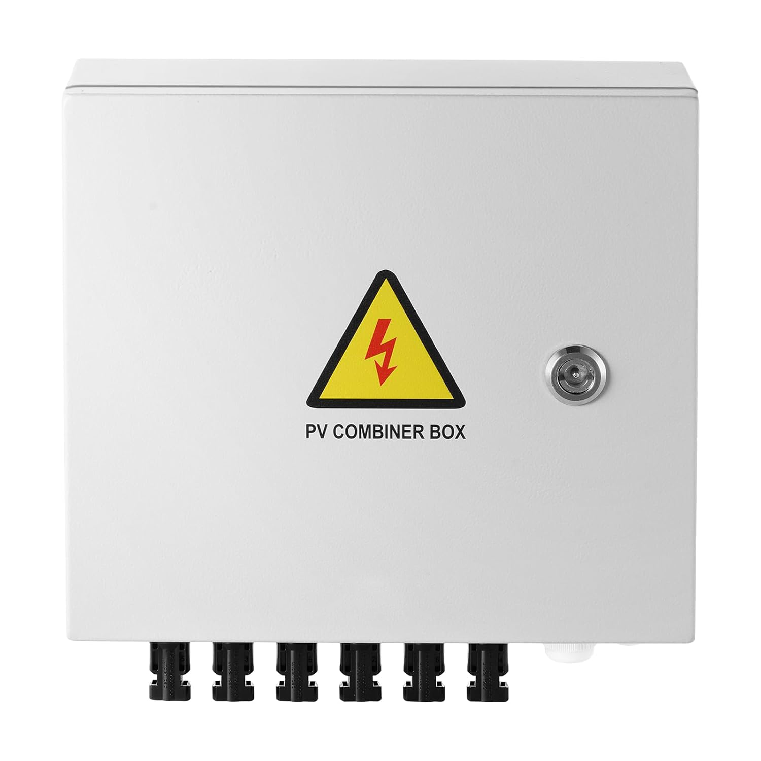 Monocrystalline Silicon PV Combiner Box Metal Solar System 15A Rated Current Fuse 125A Circuit Breaker for On/Off Grid