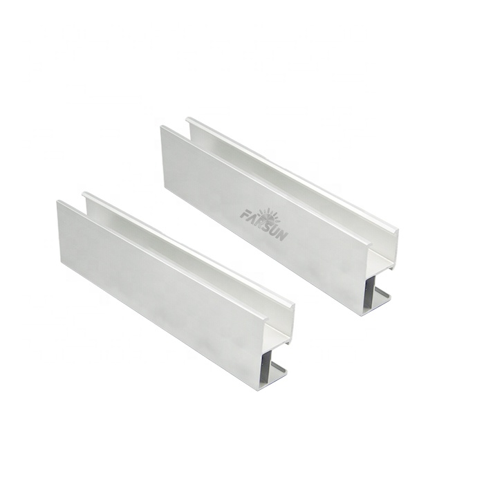 FarSun Solar PV Rail Mounting Aluminum Profile Solar Structure Rail