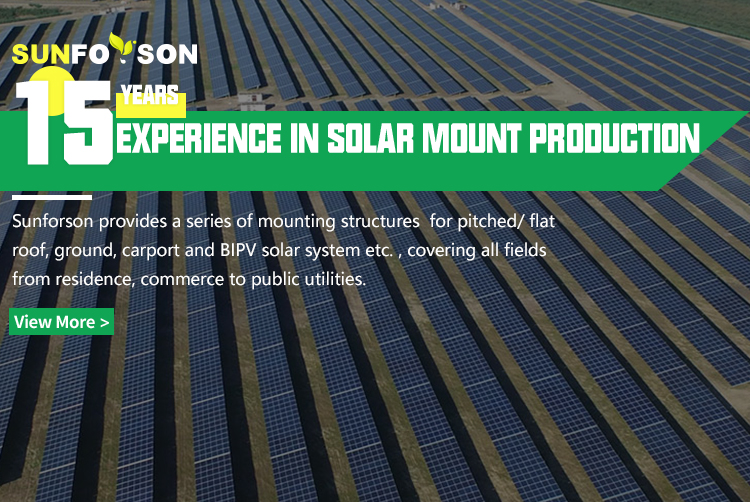 Solar ballasted mount overview