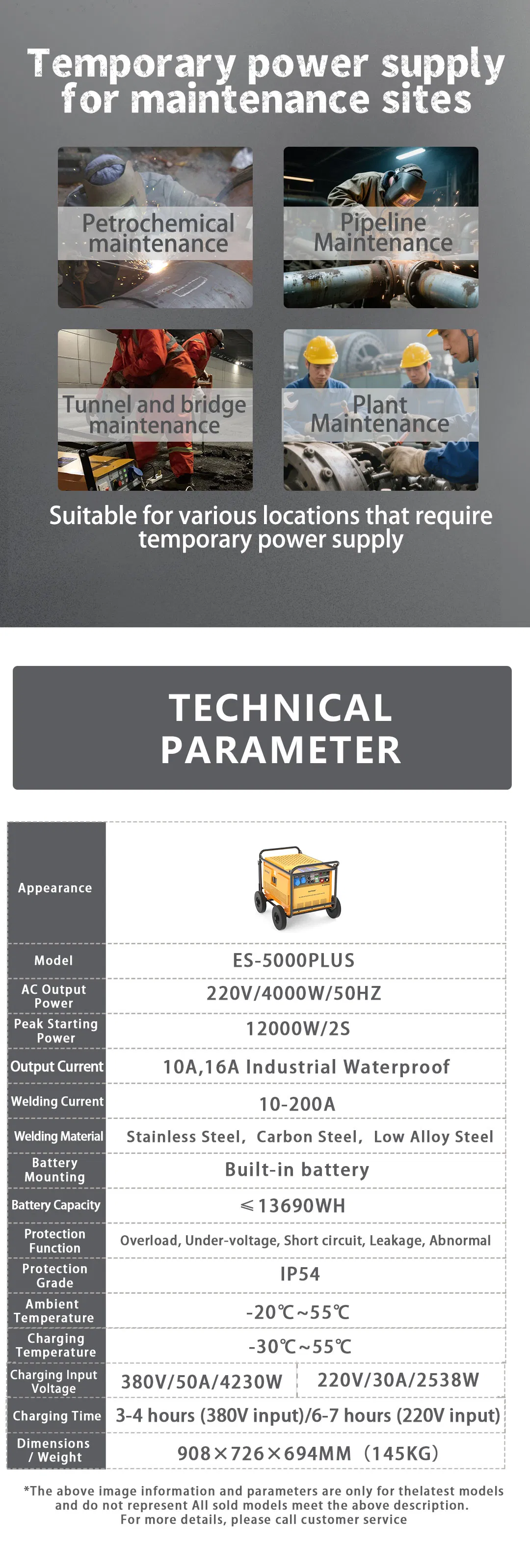 Production line assembly and quality testing phases