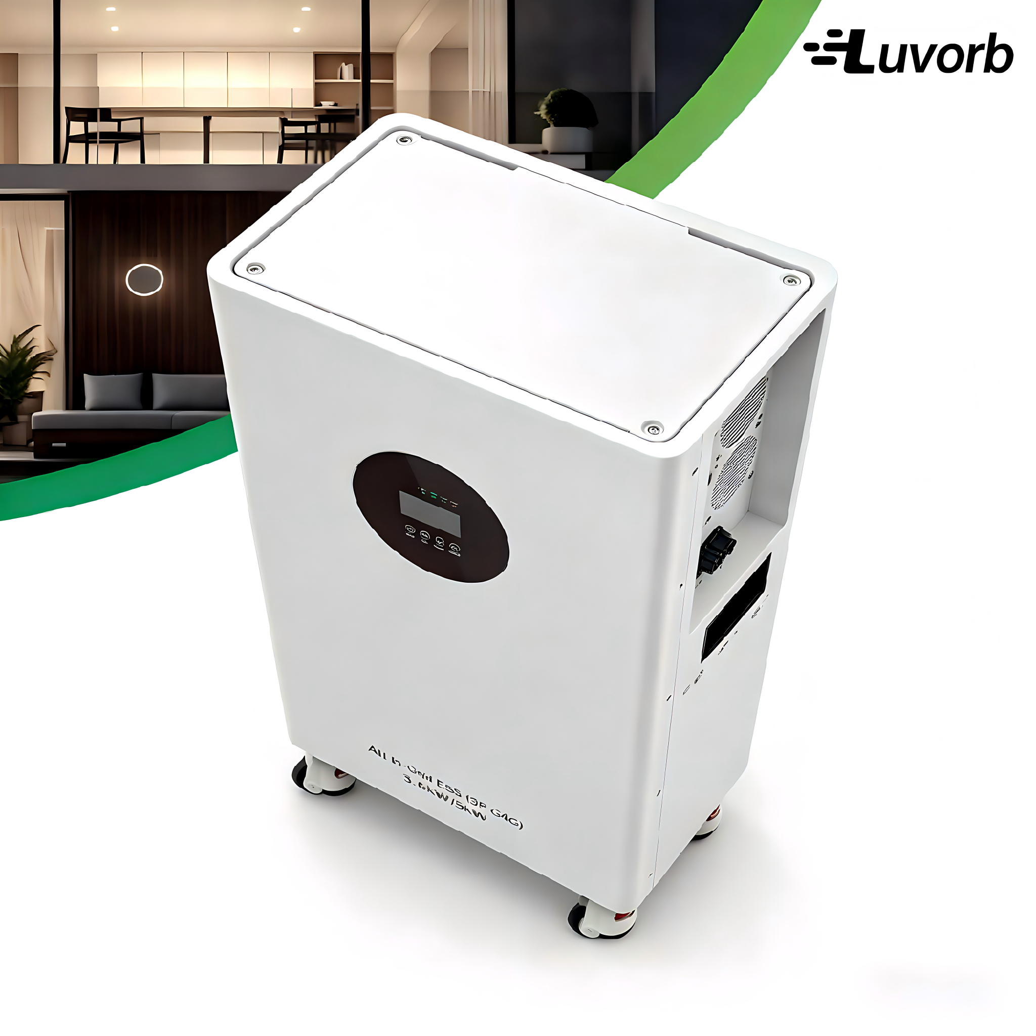 8kwh 50kW All-In-One Hybrid Solar Energy Storage System Lithium Battery Inverter for Commercial Farm Industrial