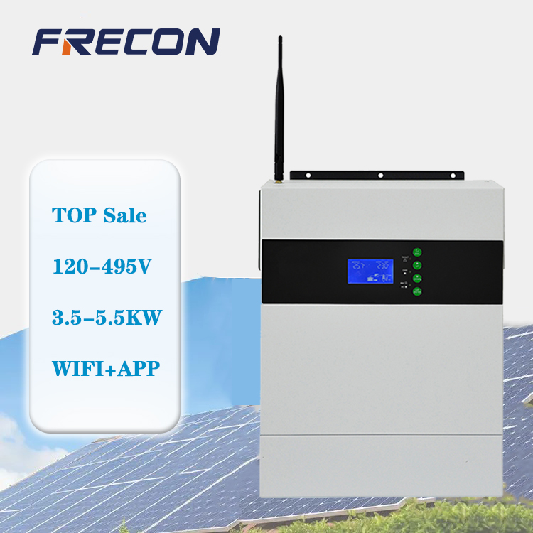 Hybrid Solar Inverter 3kw 5kw on Grid Off-Grid Solar Inverters with Mppt Solar Charge Controller Home