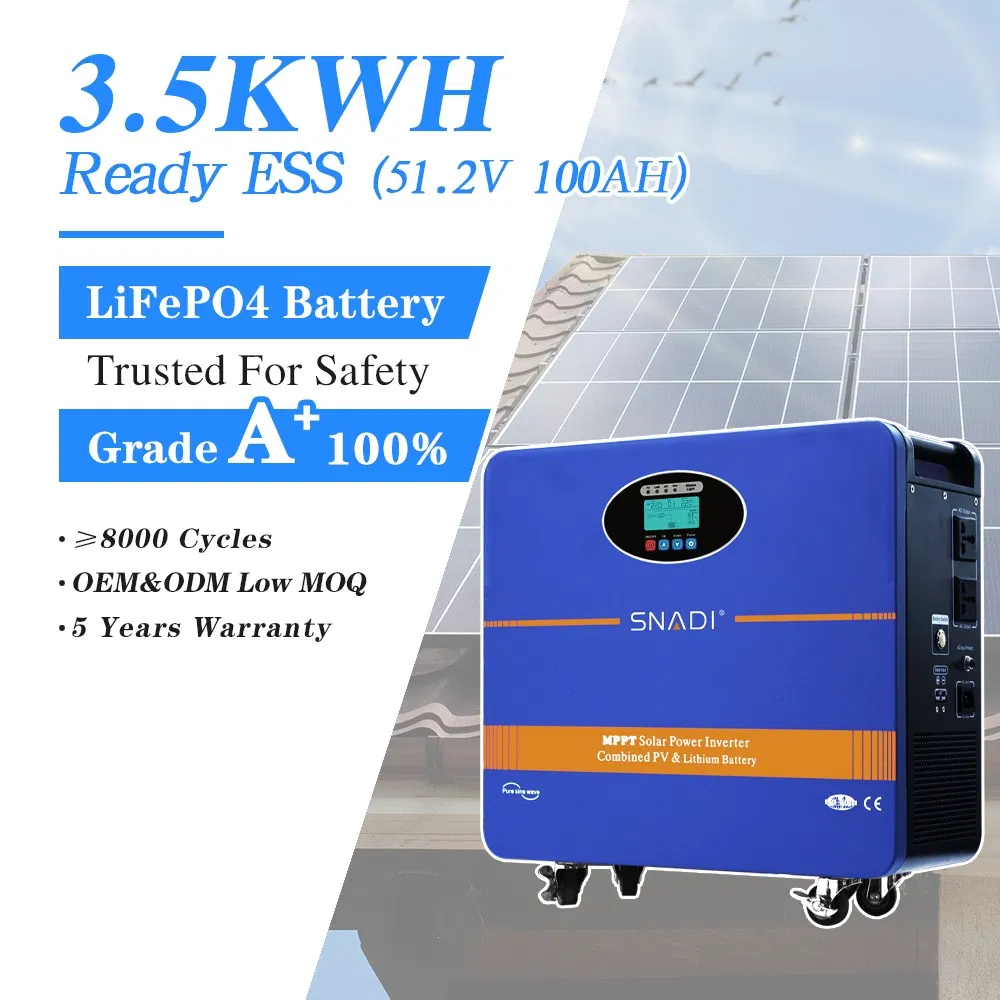Portable Power Station 1000W Solar Energy System 3kw 5kw Solar Generator Kit