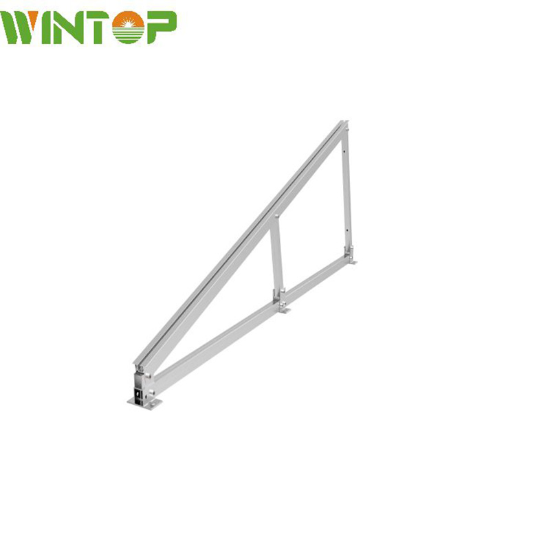 Solar Roof Flat Roof Bracket Foundation Grid Structure Concrete Installation System