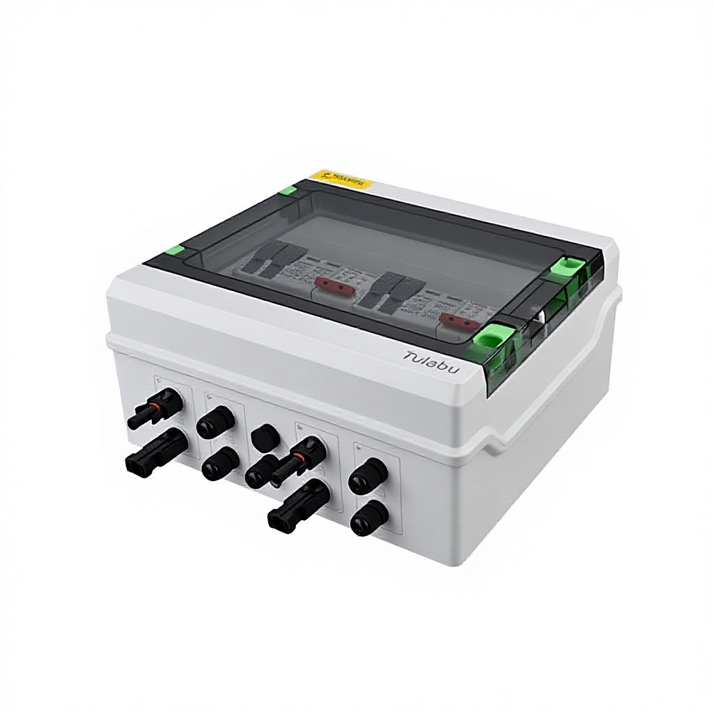 DC500V IP65 63A Photovoltaic DC Combiner Box One Output Outdoor PV Waterproof