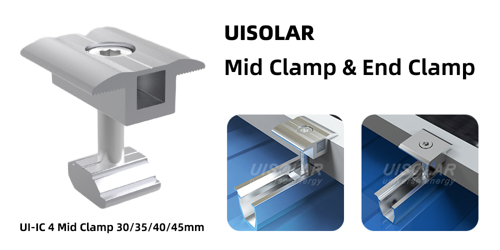 Solar Clamp Mid Clamp Details