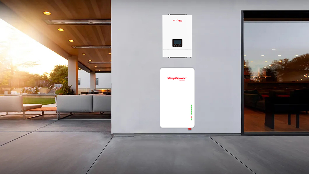 5kw Hybrid Inverter 10kwh Lifepo4 Lithium Battery All in One off Grid 5kw Complete Kit Hybrid Solar System