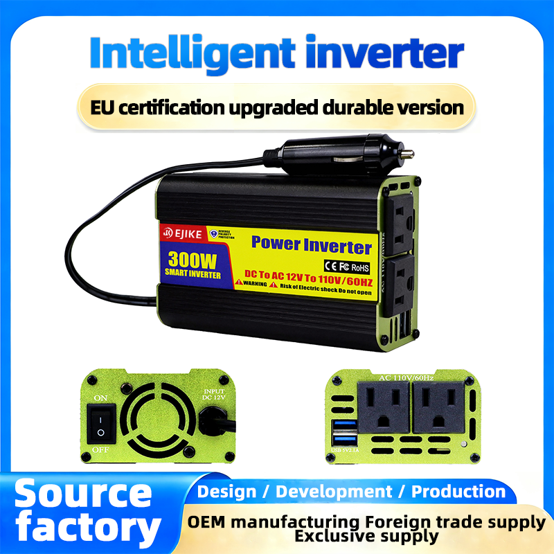 Hybrid Inverter Charger All-in-One Modified Sine Wave 220V AC Output 12V DC For Lead-Acid Batteries Home Solar Energy Storage