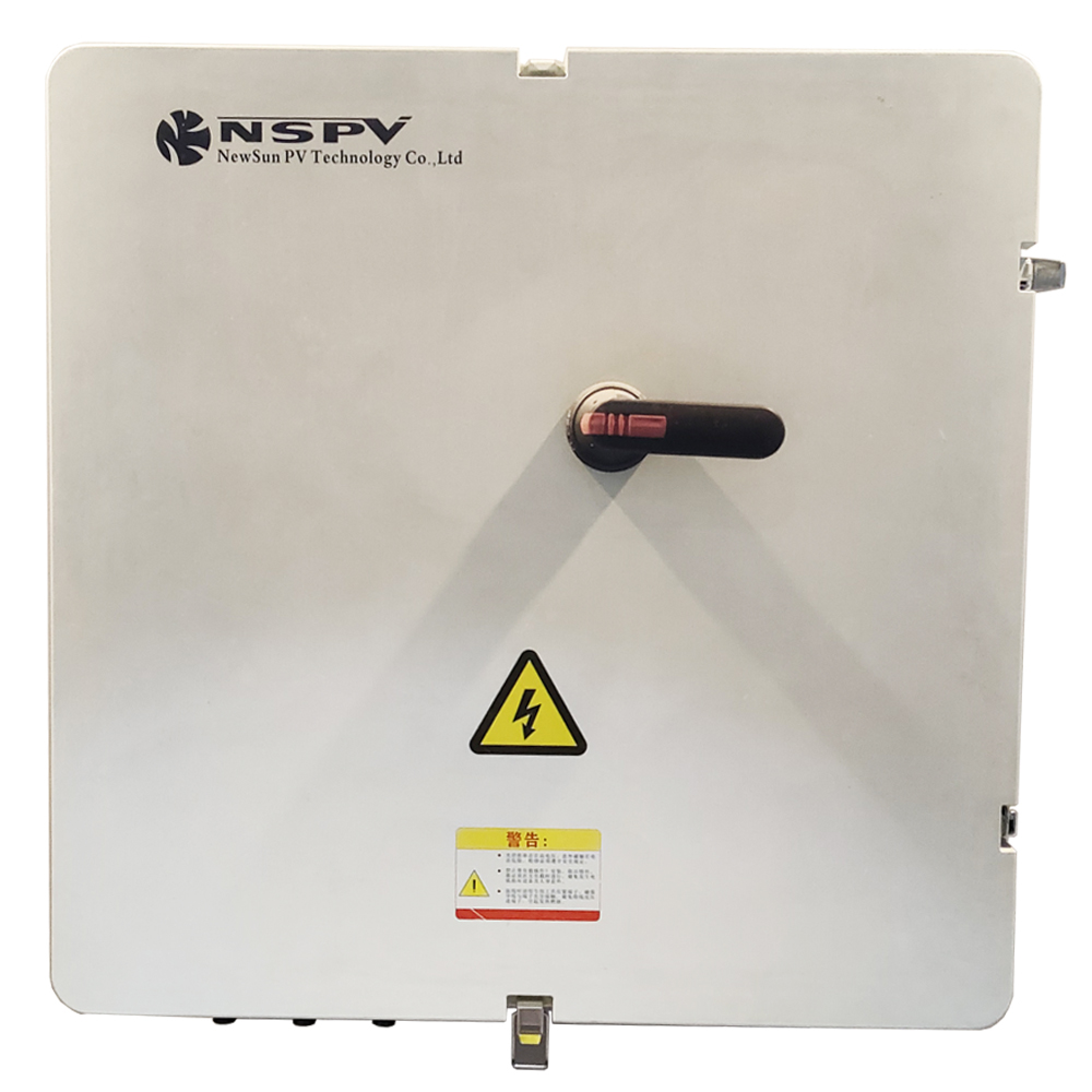 NSPV Solar Photovoltaic Array Combiner Box for Efficient Solar Power System Combiner Box Customize