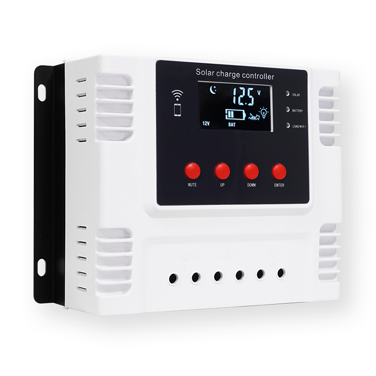 2022 Best Seller 10A 20A 30A 40A 50A 60A PWM Solar Charge Controller 12V 24V 48V with WIFI APP