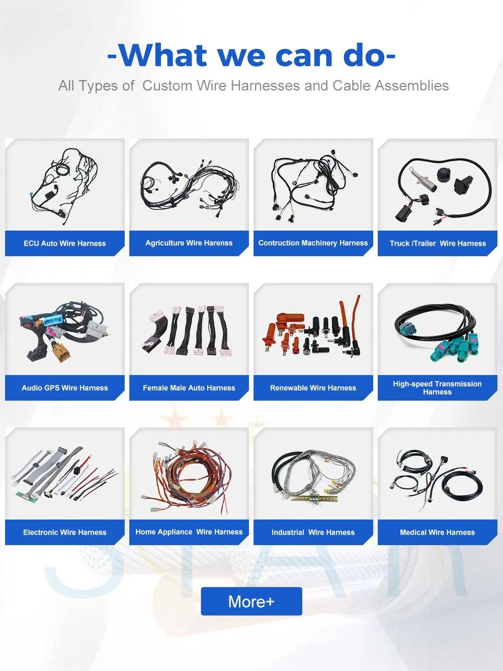 Mc4 Connectors Male to Female Solar Extension Cable Wire Harness 4mm2 6mm2