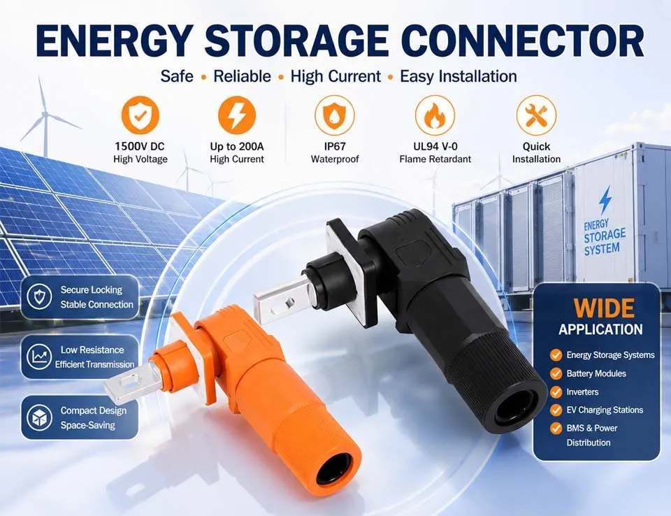 Energy Storage Connectors Overview