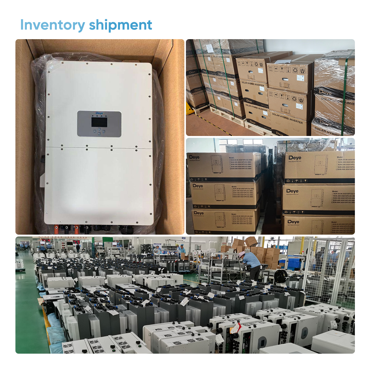 Deye Ip65 Mppt Hybrid Solar Inverter Solare Ibrido Deye 5Kw 6Kw 8Kw 6.2Kw 10Kw 12Kw 16 Kw 3 Phase Hybrid Solar Power Inverter Eu