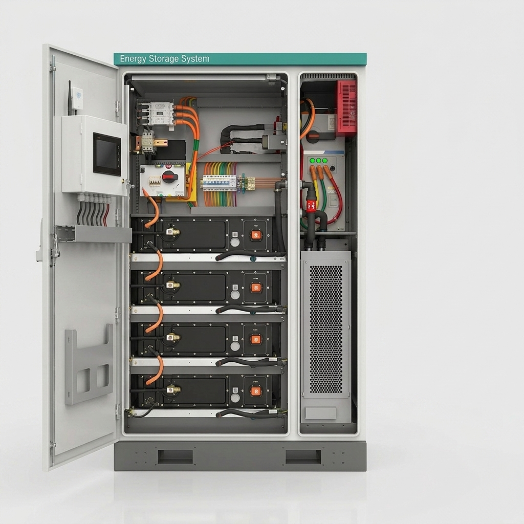 30kw 50kw Lithium Battery 112kwh Lifepo4 Battery Complete Set Industrial And Commercial Energy Storage Cabinet