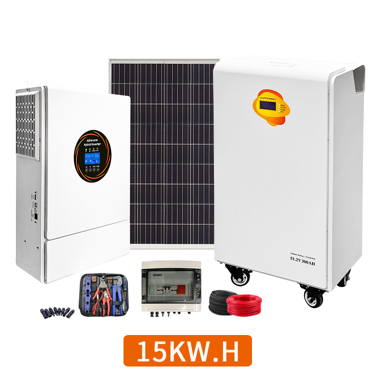 Manufacturer Specializes 5-60 Household Solar Energy Storage Lithium Ion Battery Off-Grid Photovoltaic Small System
