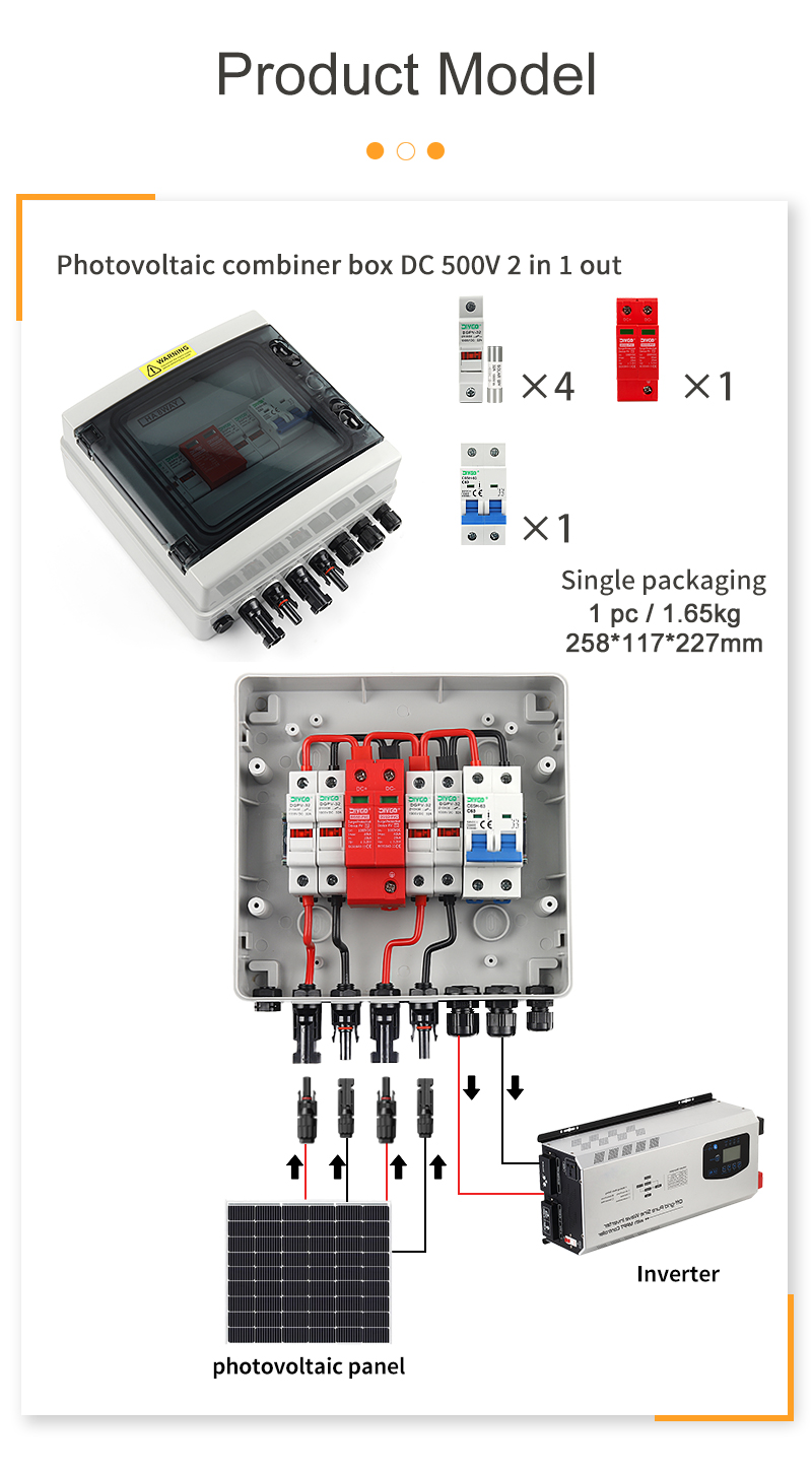 PV Combiner Box Structure