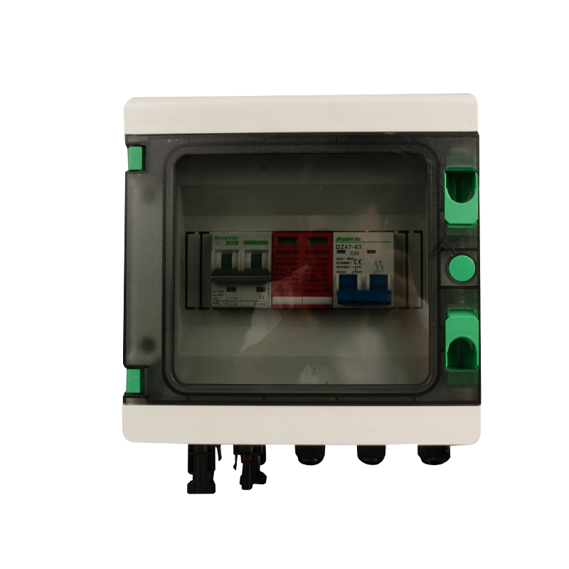 SM HLX-PV IP65 Waterproof Plastic Solar PV Combiner Box 1 String AC+DC 1 Input 1 Output for Solar Panel PV System