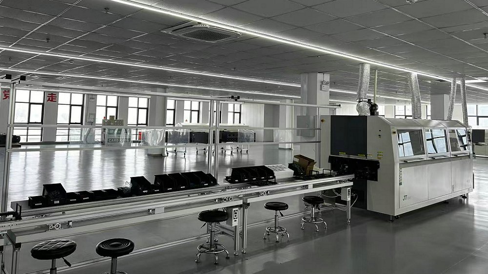 Main solar energy product production line