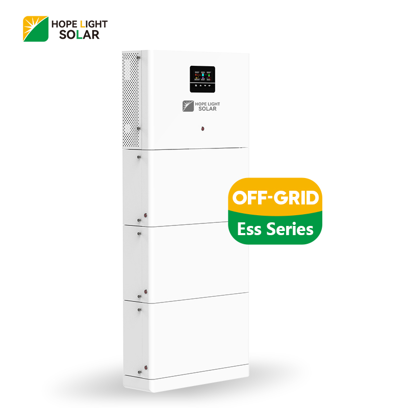 All in One Solar Inverter Battery 6kw 8kw With 10kwh 15kwh Lithium Battery