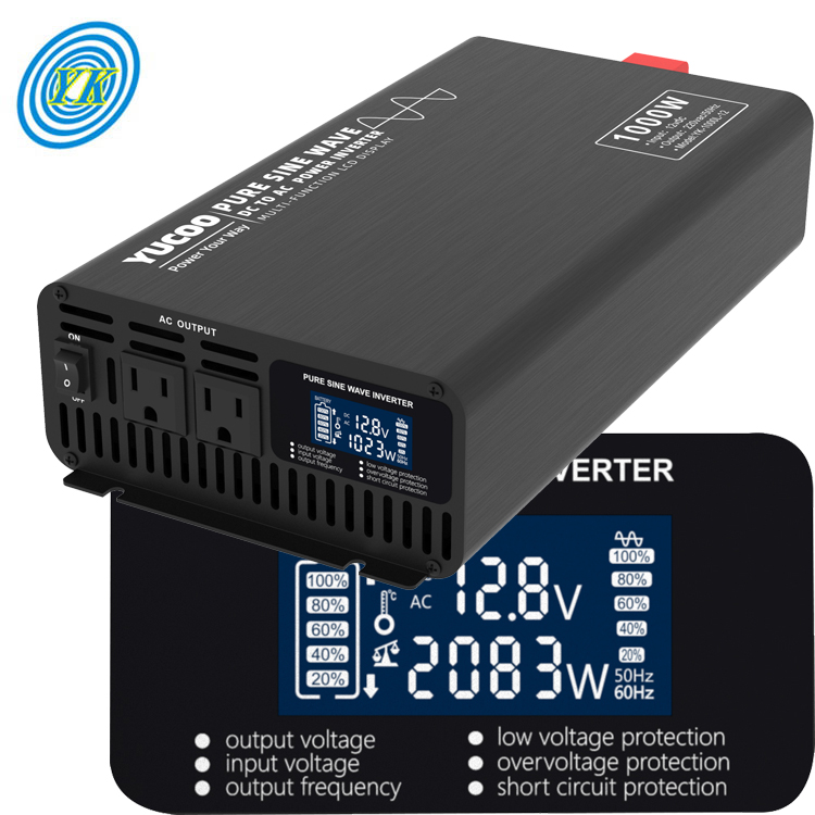 High Quality 600W 1000W 1500W 2000W 3000W 4000W 5000W 12V to 220V Inverter Pure Sine Wave Power Inverter