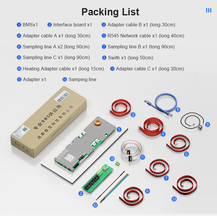 Jikong Solar Battery BMS 8S 16S 24v 48v Lifepo4 Battery Management System 200A 300A CANBUS RS485 Inverter JKBMS Compatible PCBA