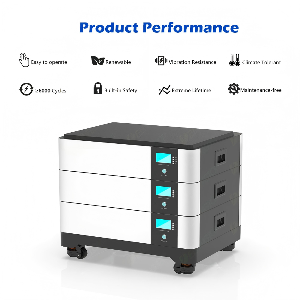 Plug-and-Play All-in-One Hybrid 5kWh Generator Solar Energy Storage System Balcony System for Home Use