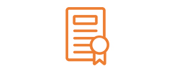 Certificate Support Icon