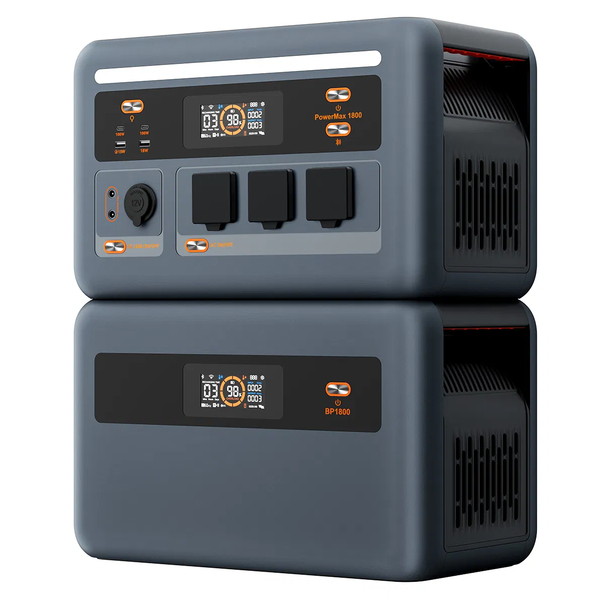 1800W Portable Solar Generator LiFePO4 Battery with CE UL PSE Certificate