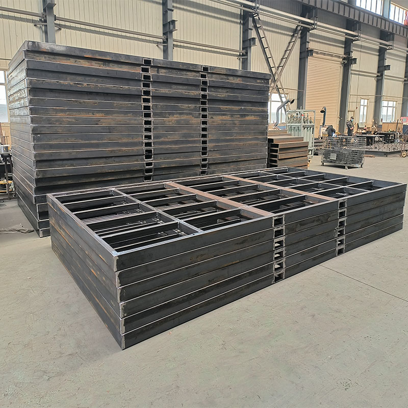 ISO9001 Factory Hot-dip Galvanized Parts Steel Fabrication Frame Heavy Metal Welding Services Custom Sheet Metal Fabrication
