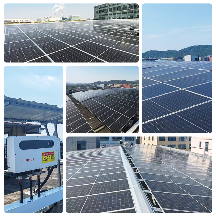 Off Grid Solar Power System Complete Home Energy Solution With Mounting Kit for Household Electricity Supply