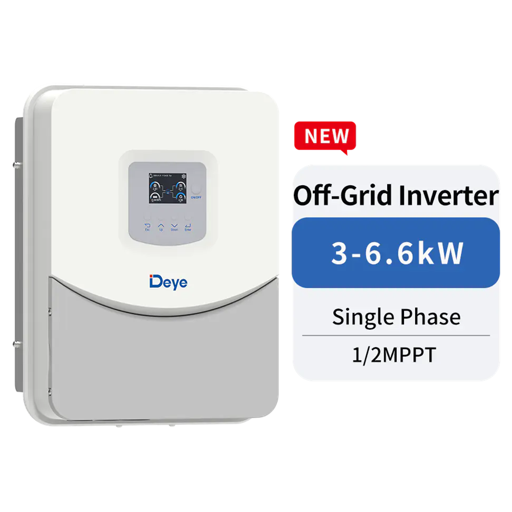 Deye SUN-3/3.6/4/5/6/6.6K-OG03LP1-EU-AM1/AM2 3kw 3.6kw 4kw 5kw 6kw 6.6kw 1 Phase 230V WIFI Solar Off Grid Inverter