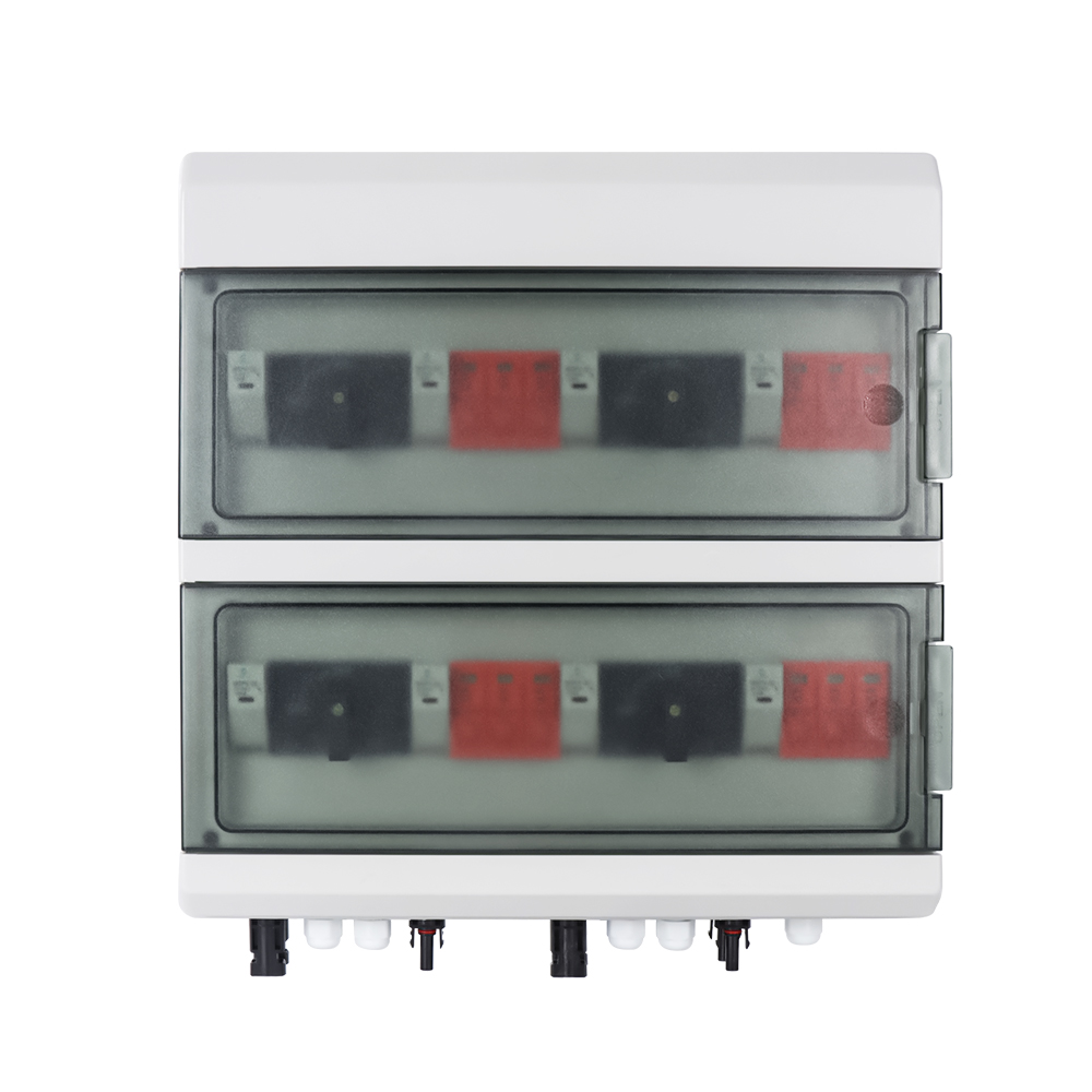 WSDB-PV4/4 1000V 4 in 4 Out 4 String 32A Photovoltaic Array Solar PV Combiner Box for off Grid Solar Panel Energy System