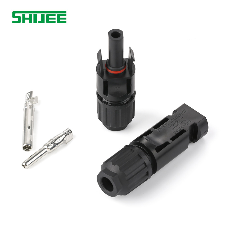 Shijee IP67 DC/AC 1000V Waterproof Mc4 PV Solar Power Cable Connector