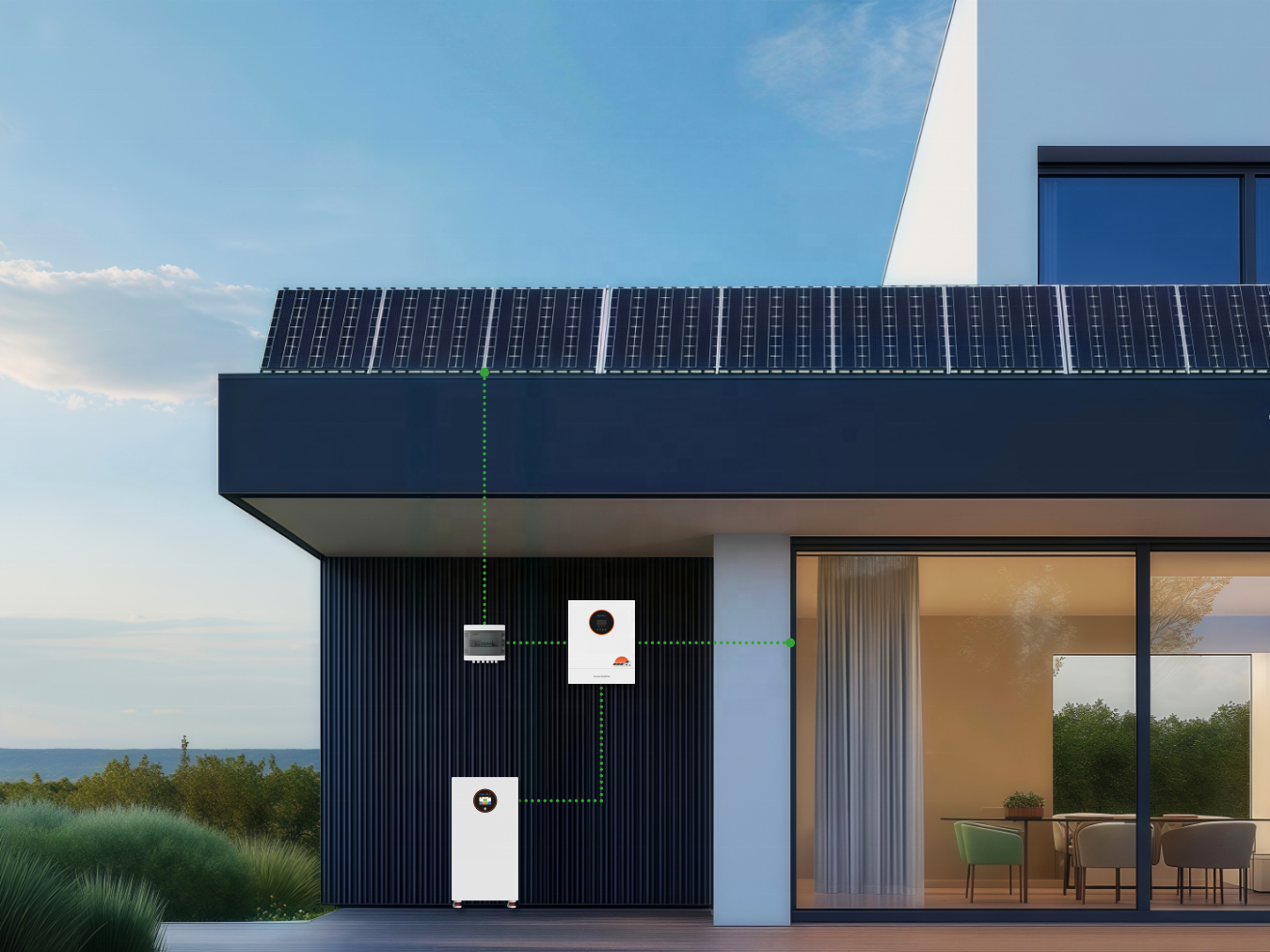 KEVOLT Solar Energy System Lithium Ion Batteries Pack 5kWh 10kWh 16kWh 20kWh Home Energy Storage LiFePO4 Battery