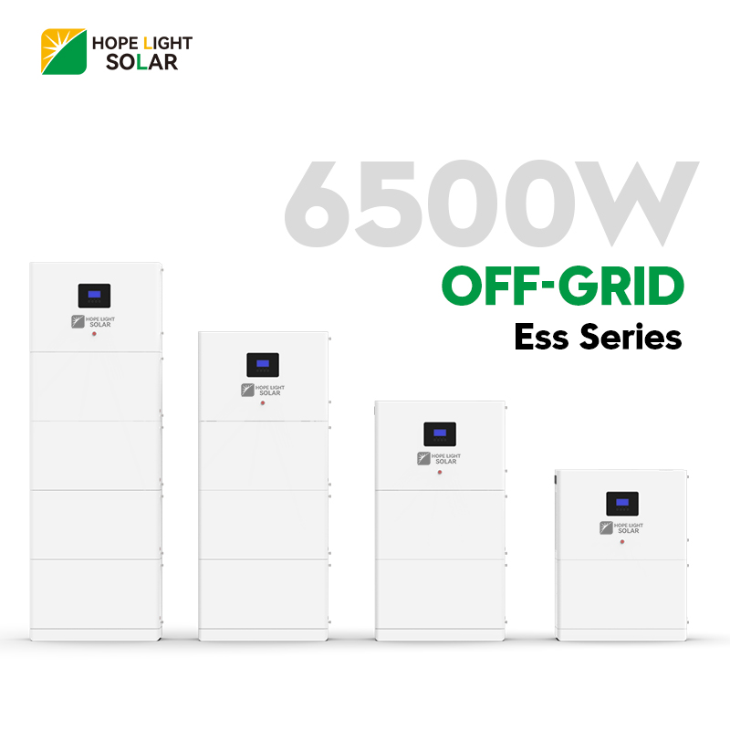 All in One Solar Inverter Battery 6kw 8kw With 10kwh 15kwh Lithium Battery