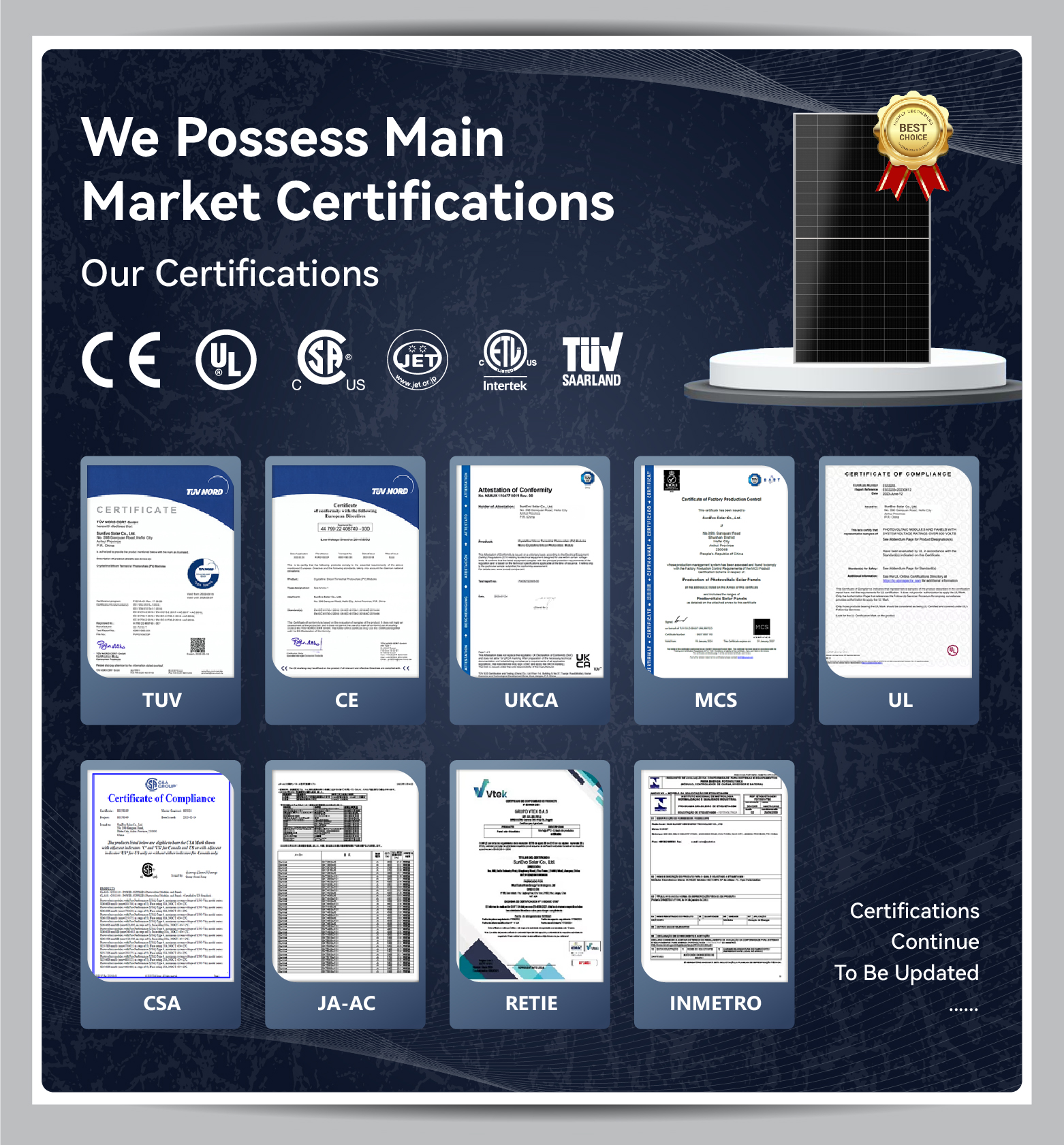 Certifications Certificate
