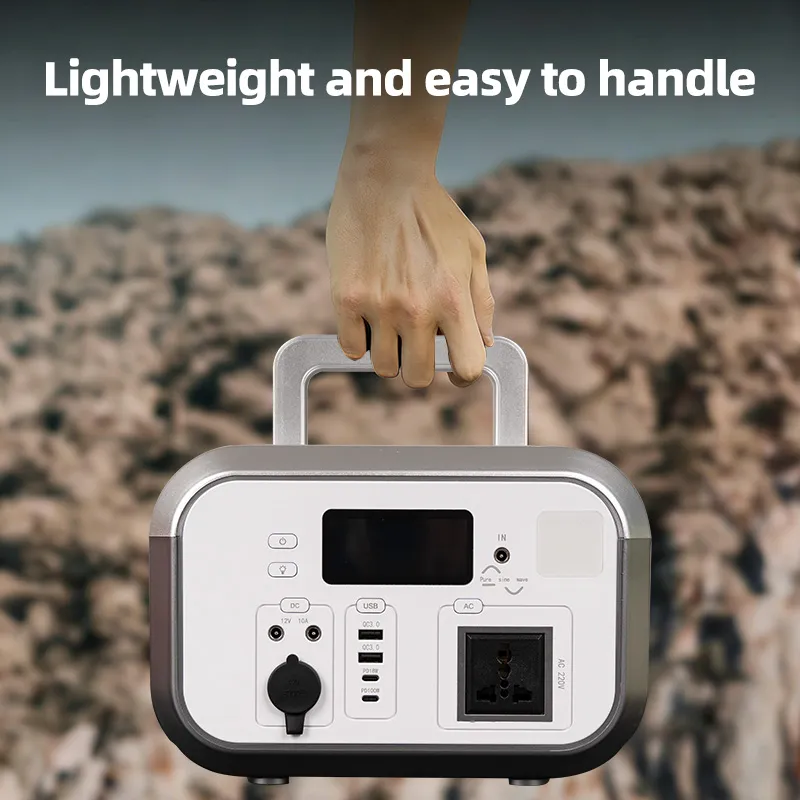 Portable Solar Energy Power Station 1500W LiFePO4 Generator