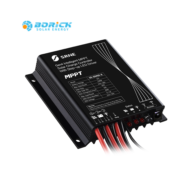 Srne Gen4 SR-DM Series Ce Certified 60w/12v Adjustable Mppt Solar Charge Controller 10a Smart IP67 Waterproof IP Grade
