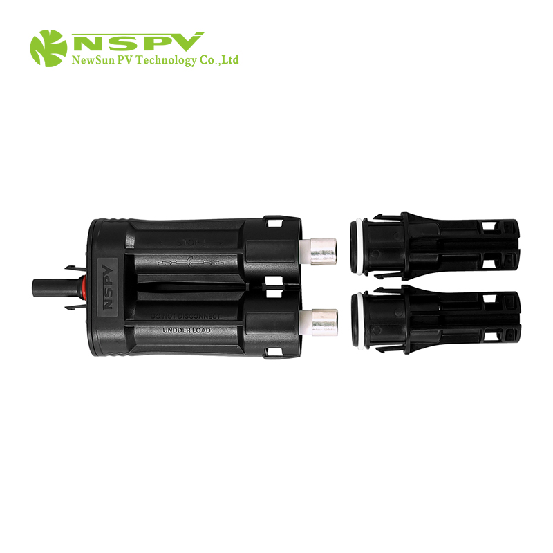 PV 4.0 Cable Assemblies with Fuse Y-Type Branch Connector for Solar System