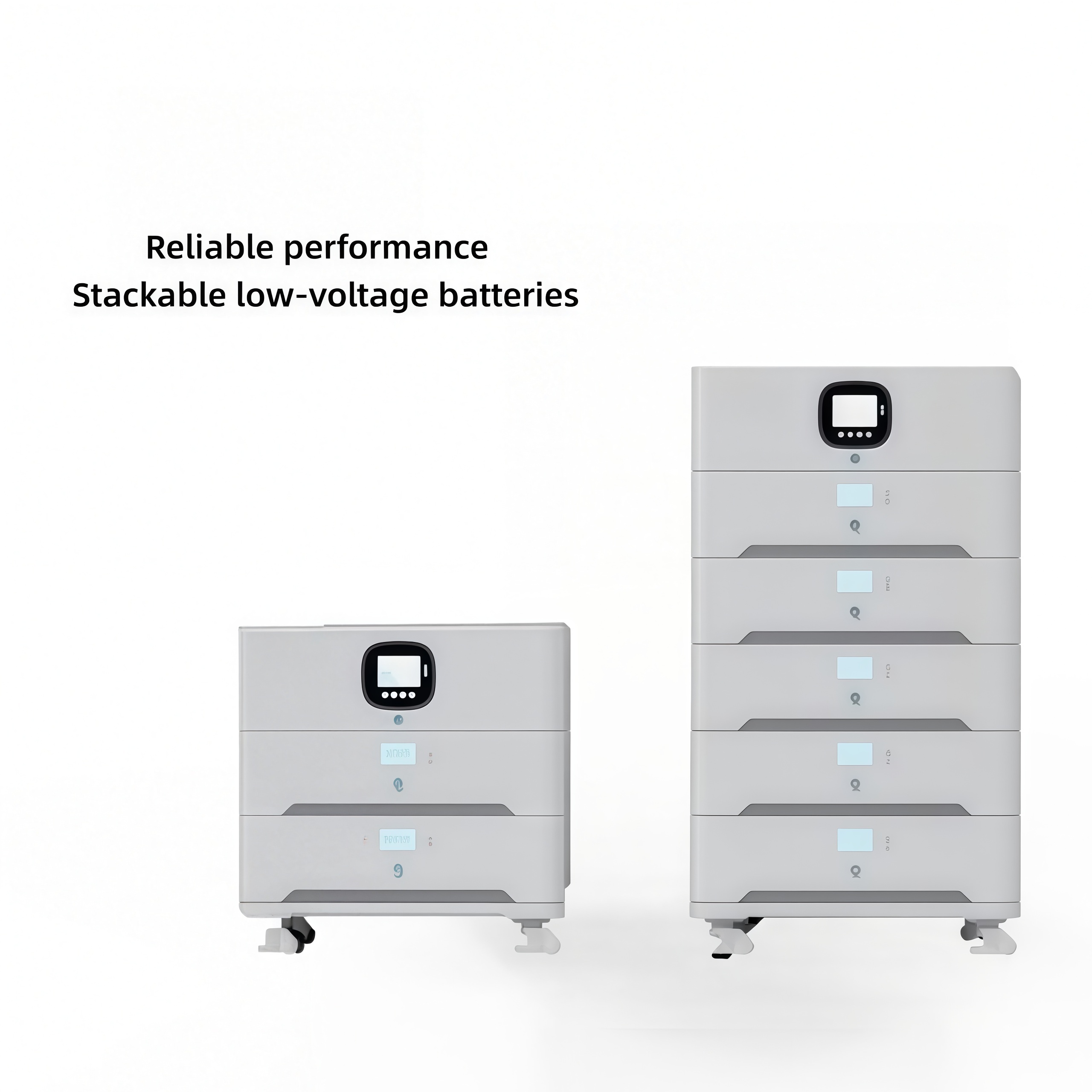 Stackable Grade A Home Battery Storage System 51.2V LiFePO4 10KW Hybrid Inverter All-in-One Solar System With BMS 5kWh To 30kWh