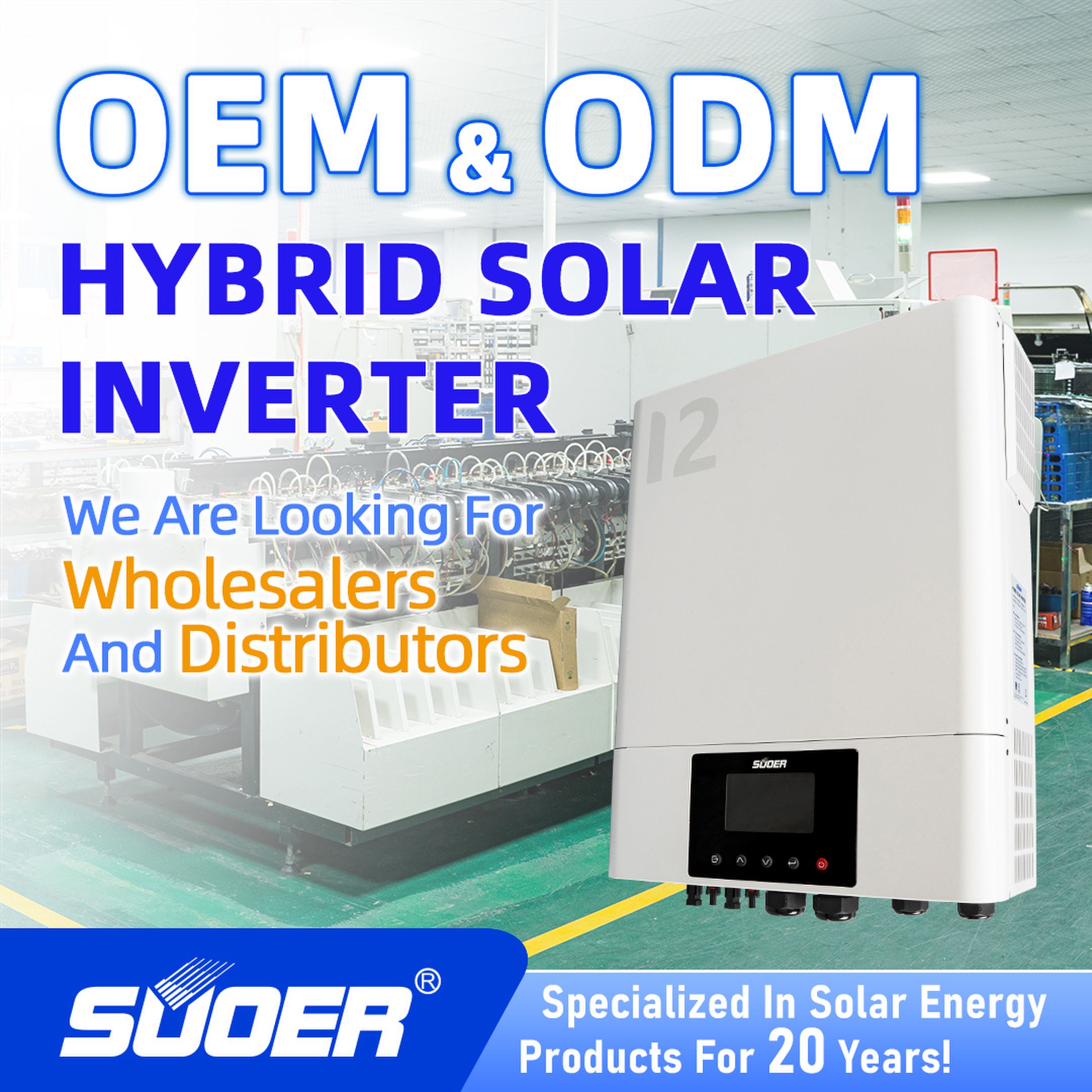 Hybrid Inverter 12kw Solar Inverter Power Charger System Hybrid Solar Inverter with Mppt Charge Controller