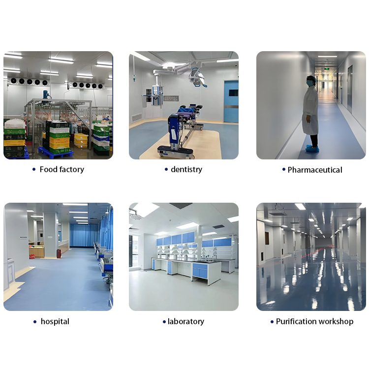 Modern Design Rock Wool Insulated Eco-Friendly Metal Sandwich Panels Fire Water Resistant for Cold Room Workshop Hotel