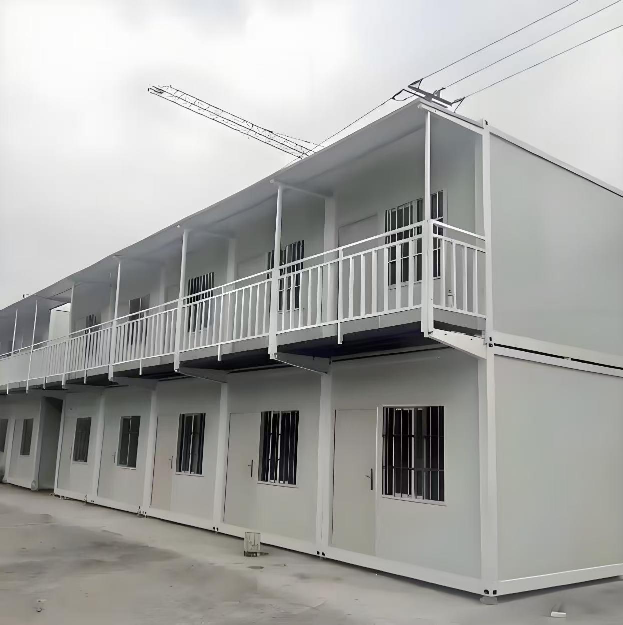 Luxury Modern Style Fully Customized Modular Prefab Living Container Home Steel And Sandwich Panel Construction From China