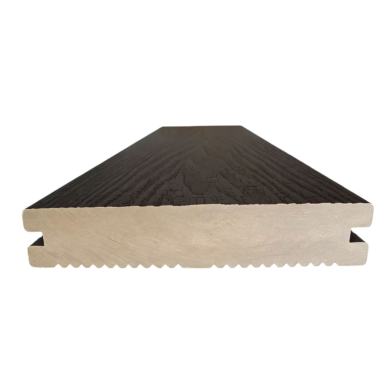 Custom Width Waterproof Durable Building Material Composite Panels WPC Outdoor Furniture Decking
