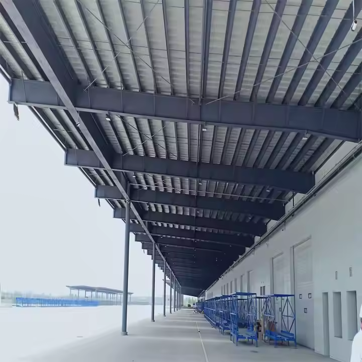 Modern Industrial Design Low-Cost Prefab Steel Workshop Building Sandwich Panel For Efficient Warehouse Construction