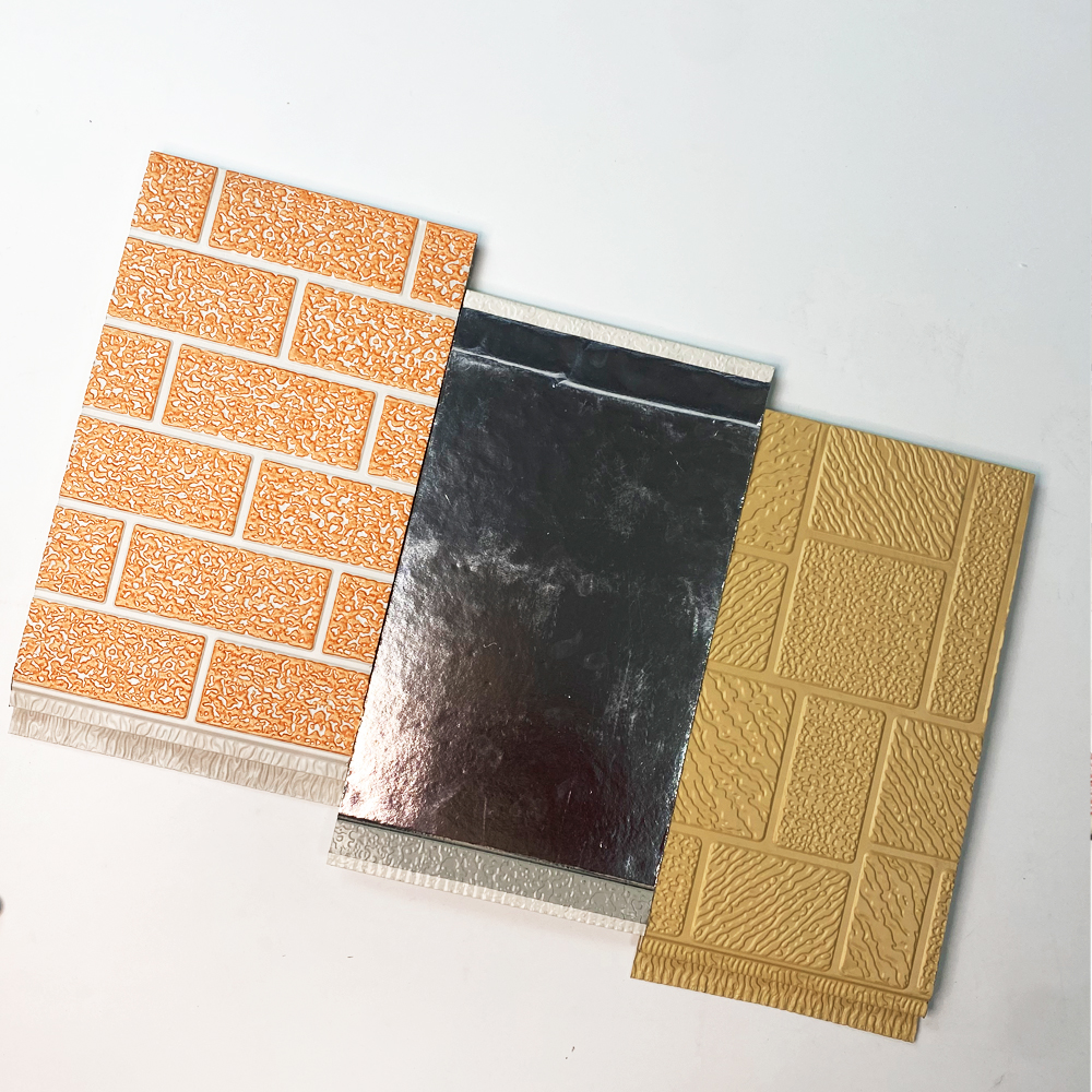 Fire Resistant Polyurethane PU Sandwich Panels High Thermal Insulation Energy Saving Panels For Industrial Building Walls
