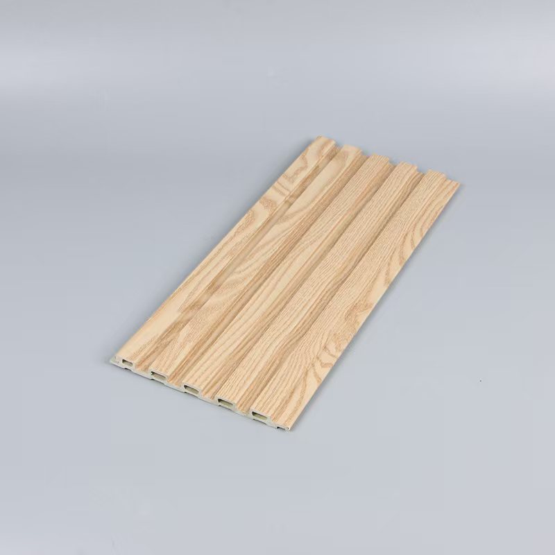 Wood-Plastic Composite Eco-Friendly Modern Fireproof Waterproof Exterior 3D Wall Panel Grid Board for Hotel Use High Quality