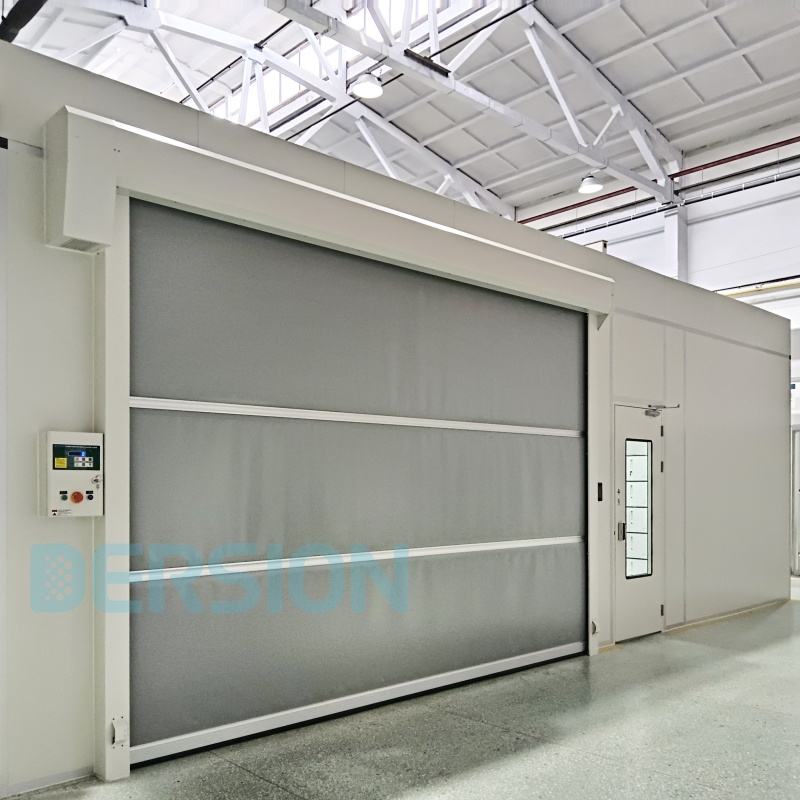 New Dersion Rapid Modular Clean Room Construction Stainless Steel Sandwich Panels ISO9001 Certified Customized Dust Removal